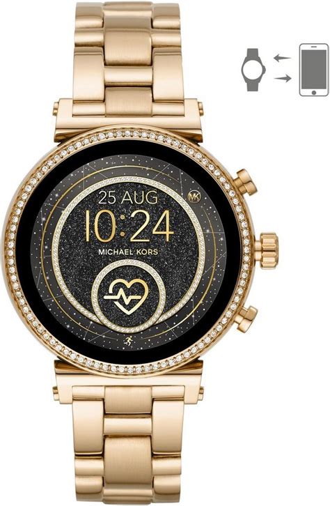 michael kors smartwatch sofie battery life|michael kors touchscreen smartwatch.